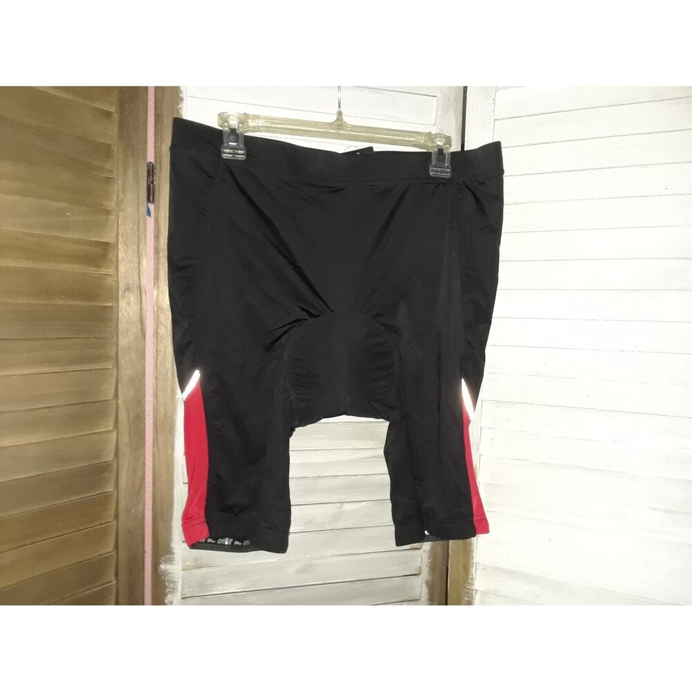 Crivit Cycling Shorts Size XL Reflective Designs Cushioned Seat